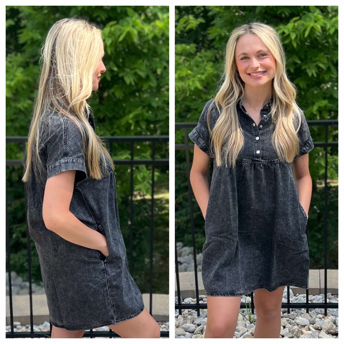 Brayden Vintage Denim Dress