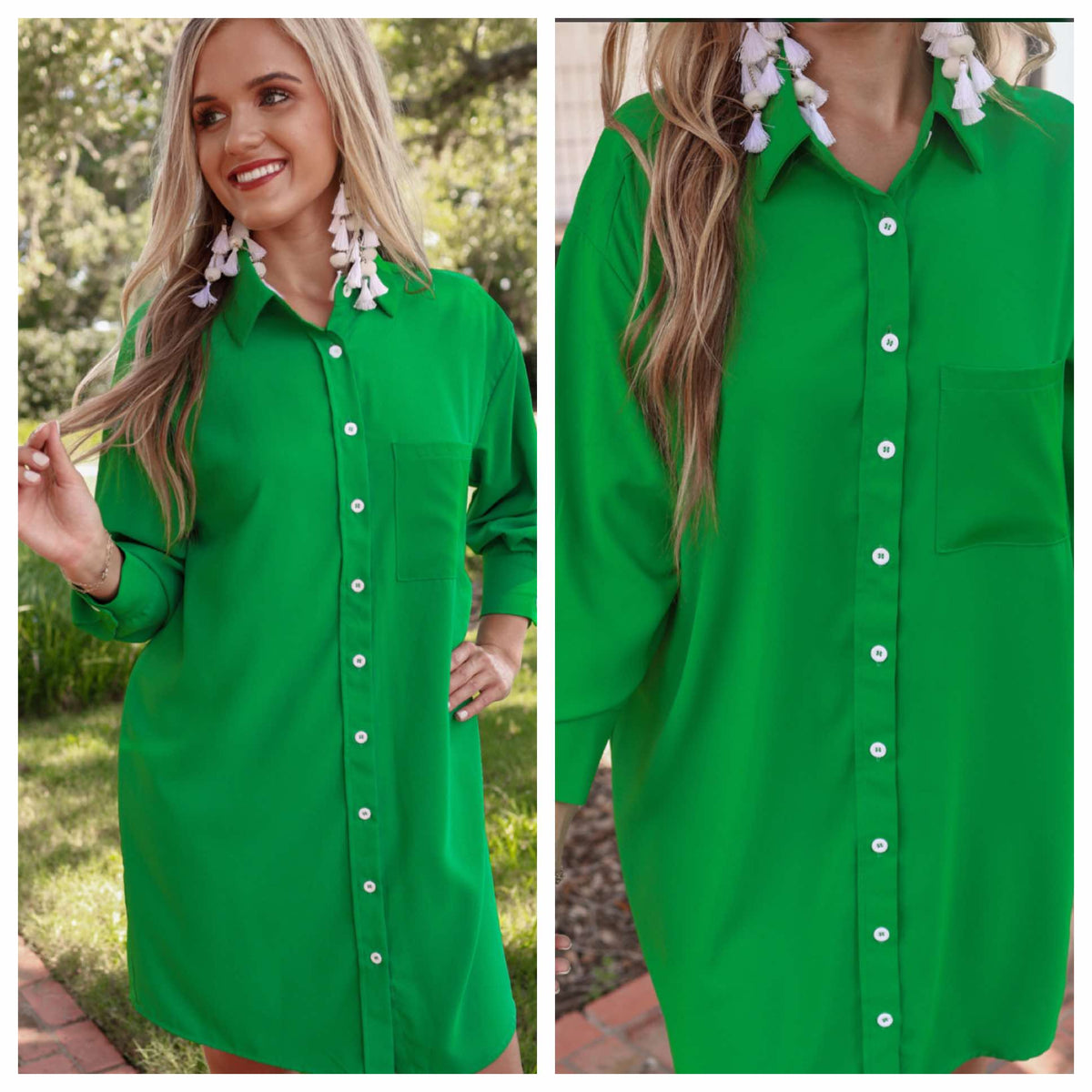 Tristan Button Up Dress